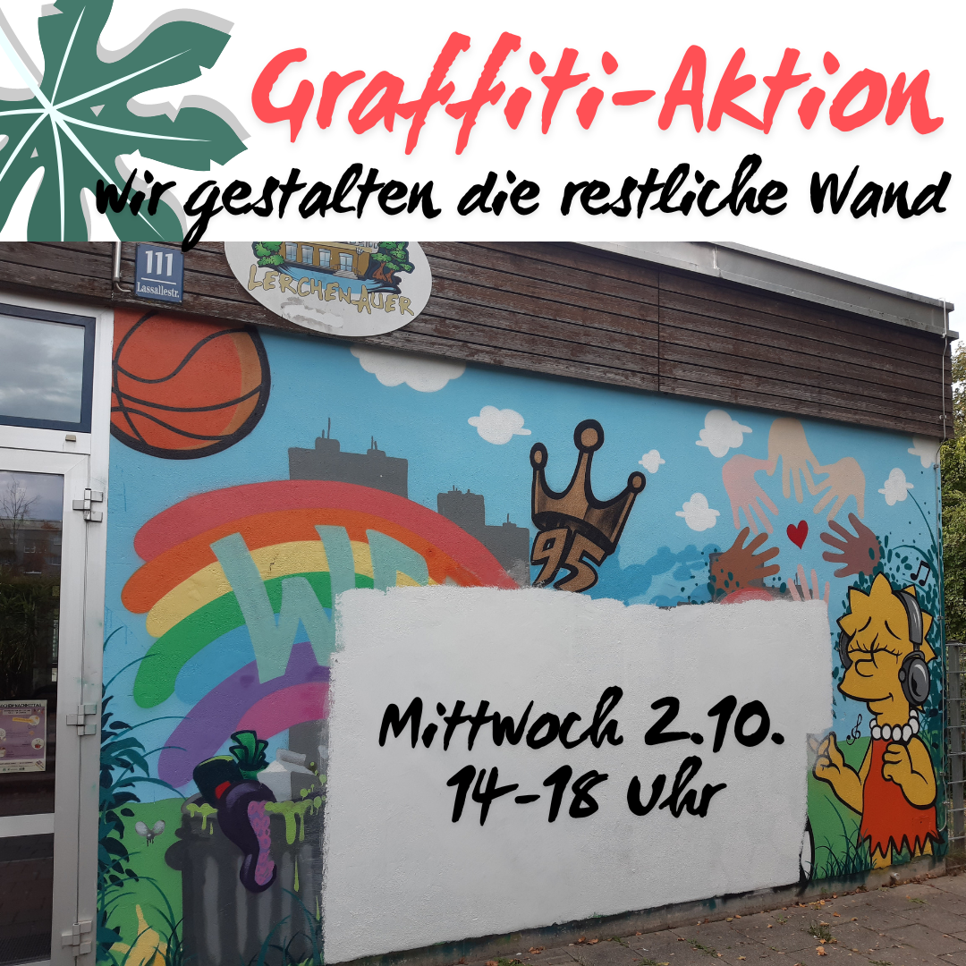 Du betrachtest gerade Graffiti-Workshop am 02.10.2024